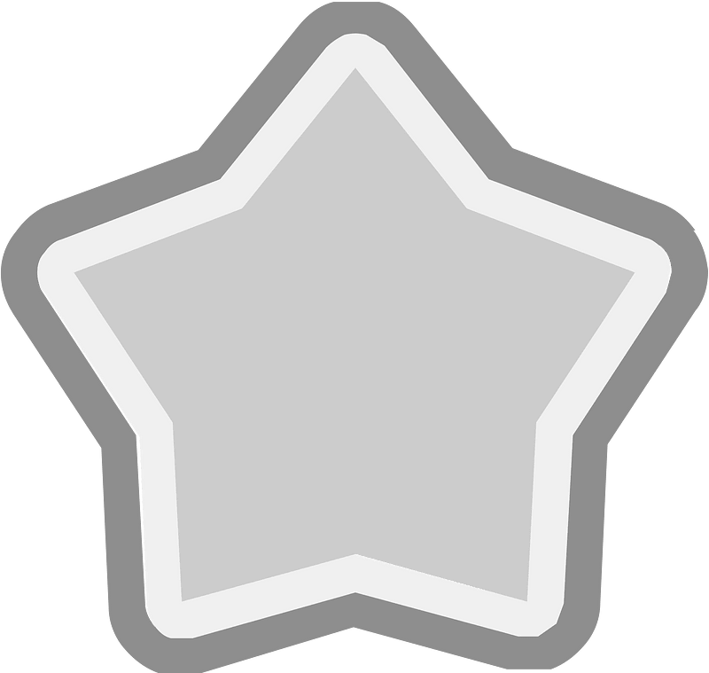 White star icon. Free download transparent .PNG Creazilla