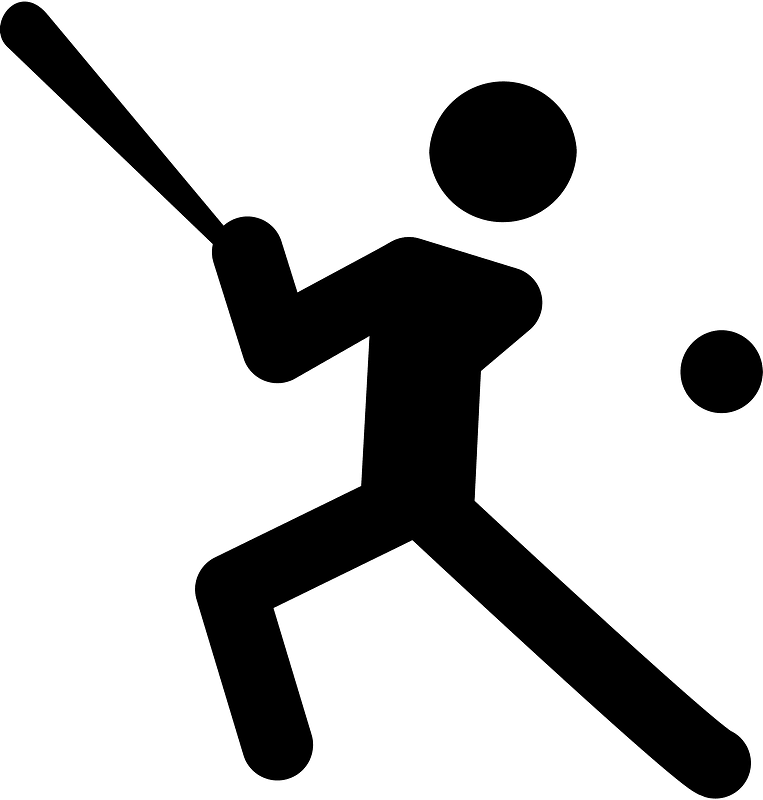 Baseball olympic sport icon. Free download transparent .PNG Creazilla