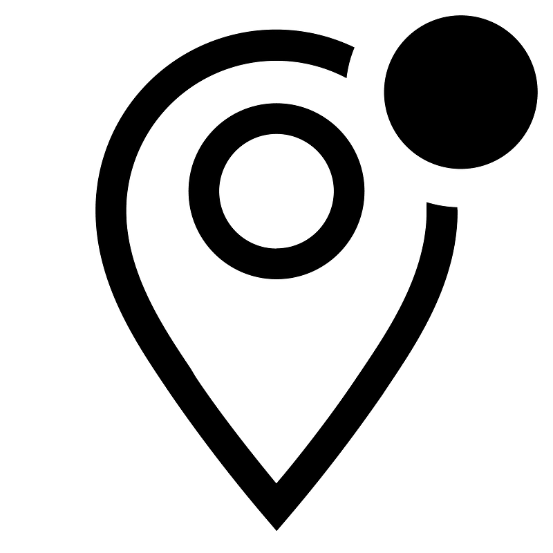 Mapmarkeroutlinebadged icon. Free download transparent .PNG Creazilla