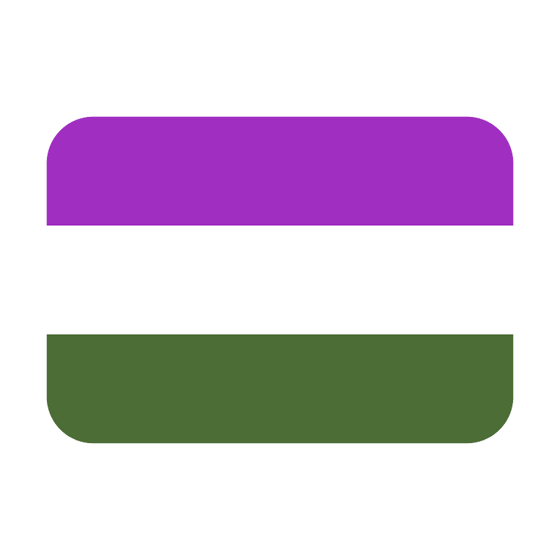 Gender queer flag icon. Free download transparent .PNG | Creazilla