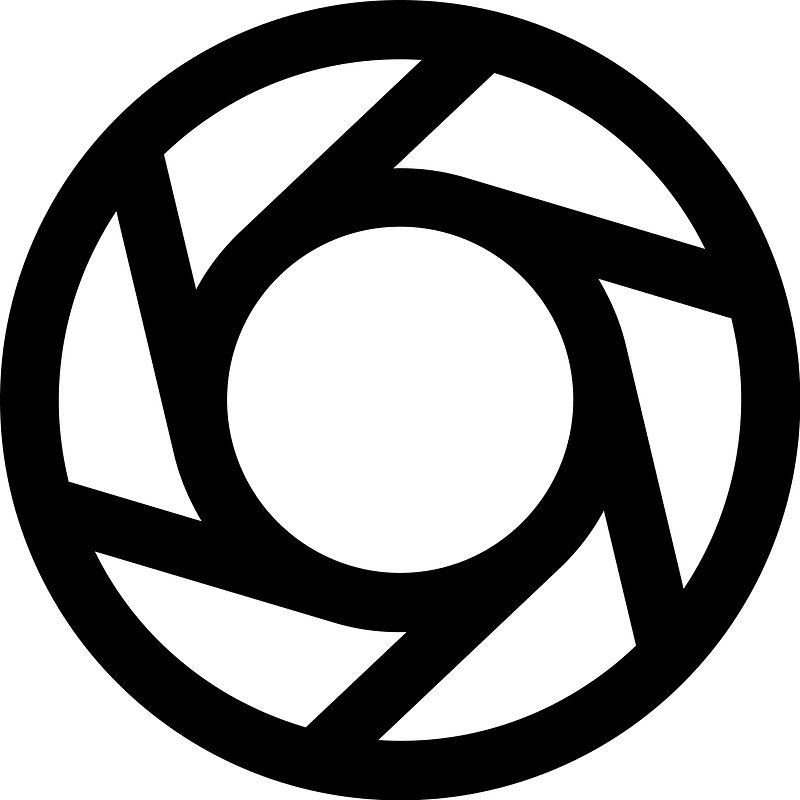 Aperture icon. Free download transparent .PNG Creazilla