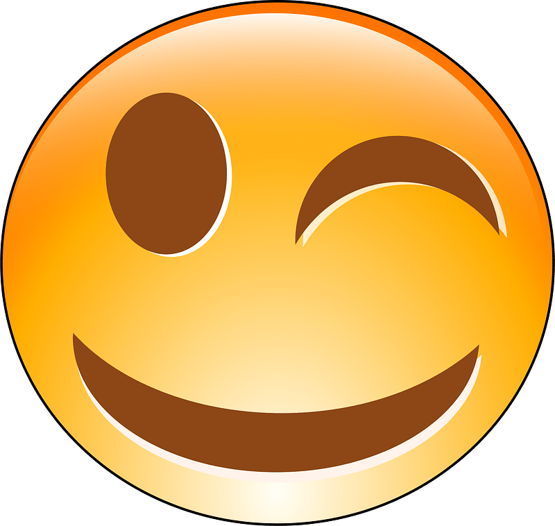 Wink icon. Free download transparent .PNG | Creazilla