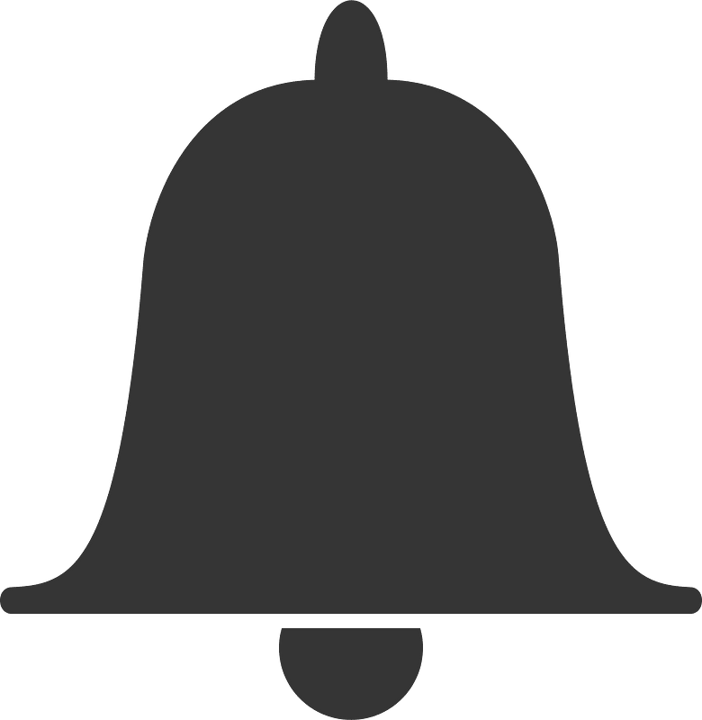 Bell icon. Free download transparent .PNG Creazilla