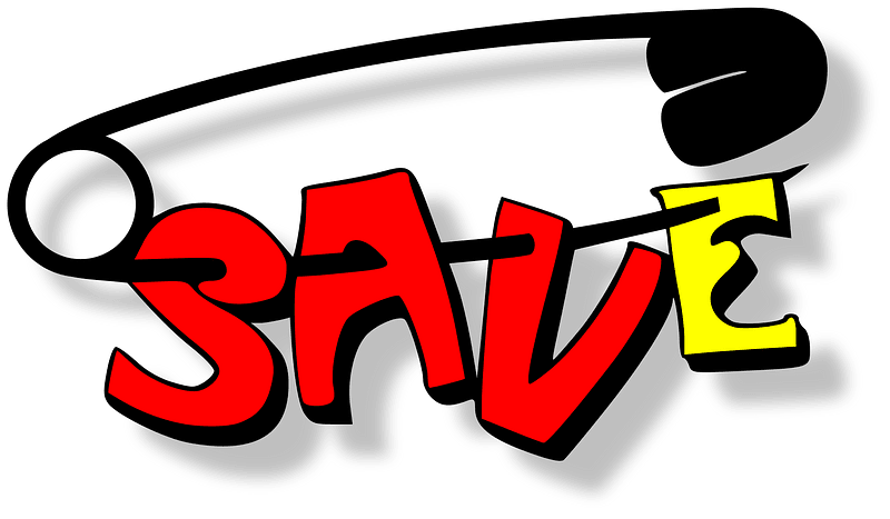 SAVE Logo icon. Free download transparent .PNG | Creazilla