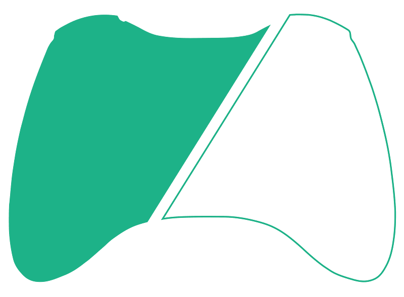 Partial Controller Support Vector Graphic icon. Free download