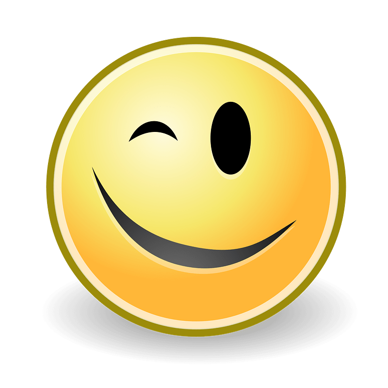 Face-wink icon. Free download transparent .PNG | Creazilla
