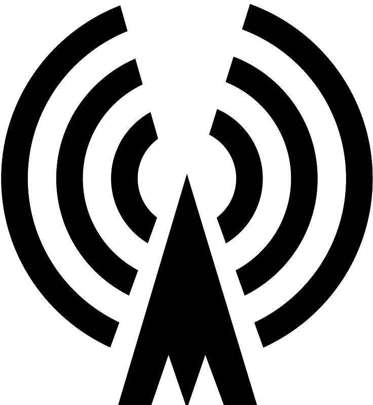 Antenna The Noun Project icon. Free download transparent .PNG Creazilla