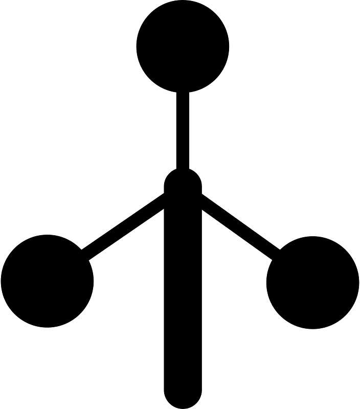 Anemometer The Noun Project icon. Free download transparent .PNG