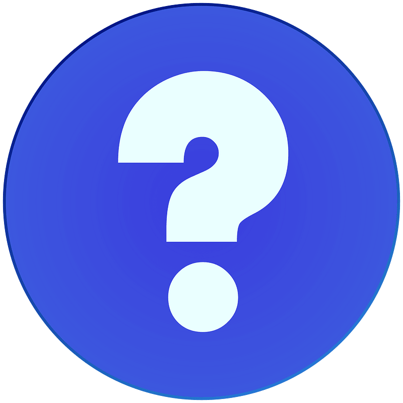 Questionmark SVG 4 icon. Free download transparent .PNG Creazilla