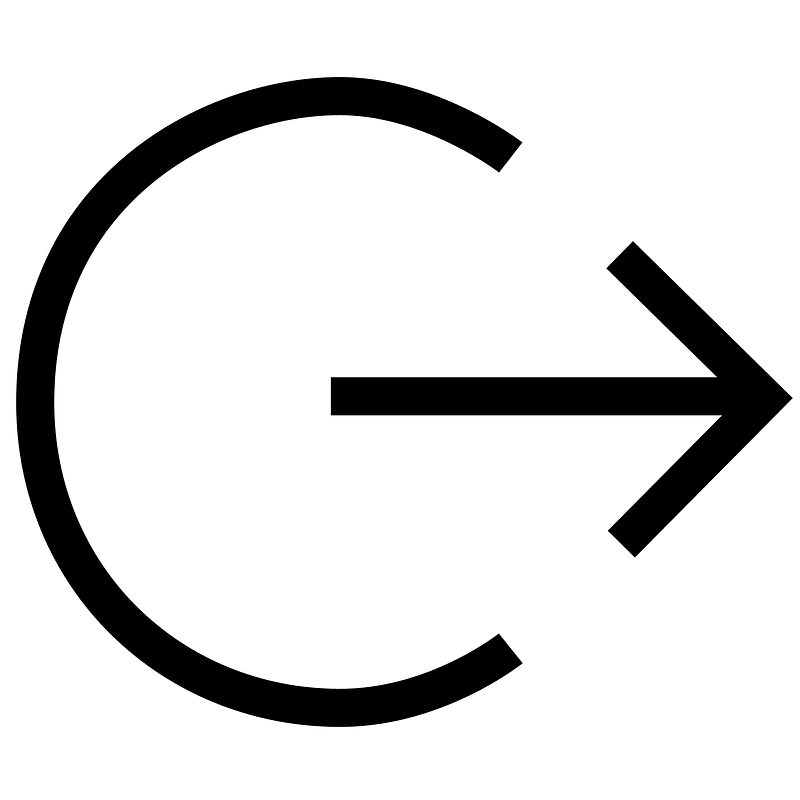 Logout (72030) The Noun Project icon. Free download transparent .PNG