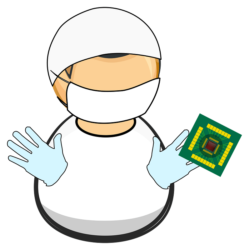 Clean lab worker icon. Free download transparent .PNG | Creazilla