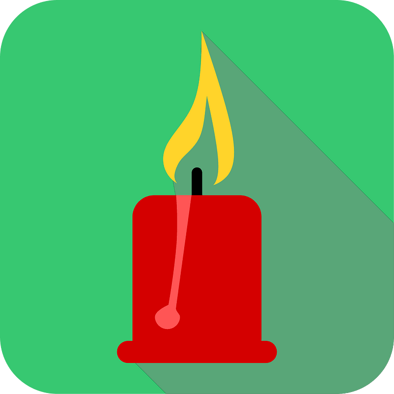 Candle icon. Free download transparent .PNG Creazilla