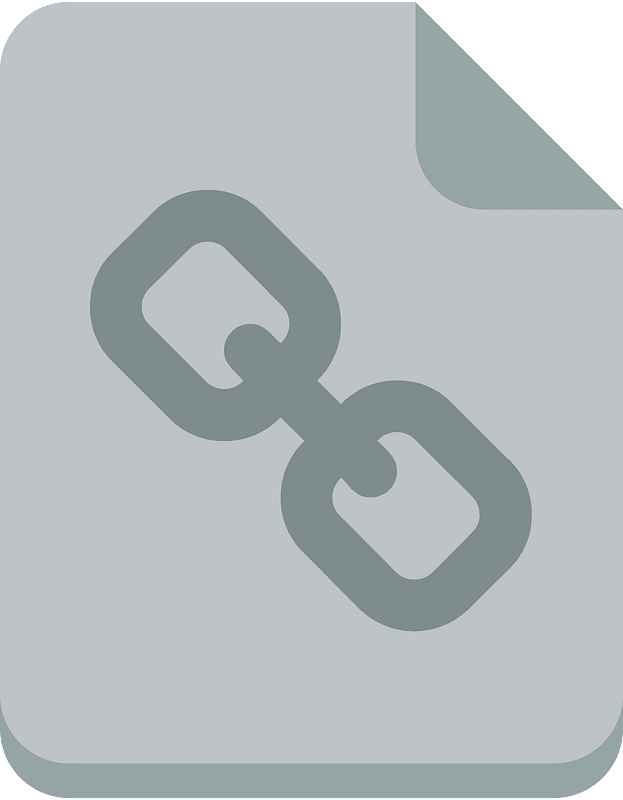 Link file icon. Free download transparent .PNG Creazilla