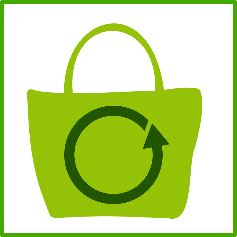 Eco bag icon. Free download transparent .PNG Creazilla