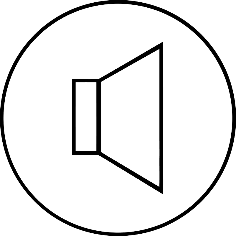 Volume icon. Free download transparent .PNG Creazilla