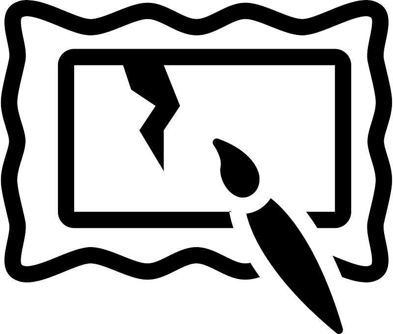 Art Conservation The Noun Project icon. Free download transparent