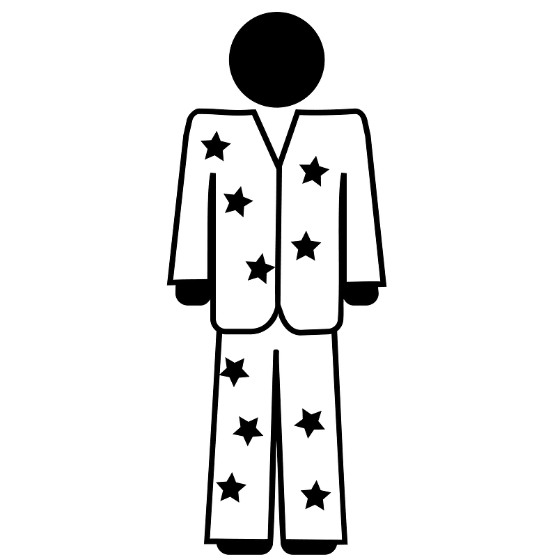 Pajamas (10925) The Noun Project icon. Free download transparent .PNG