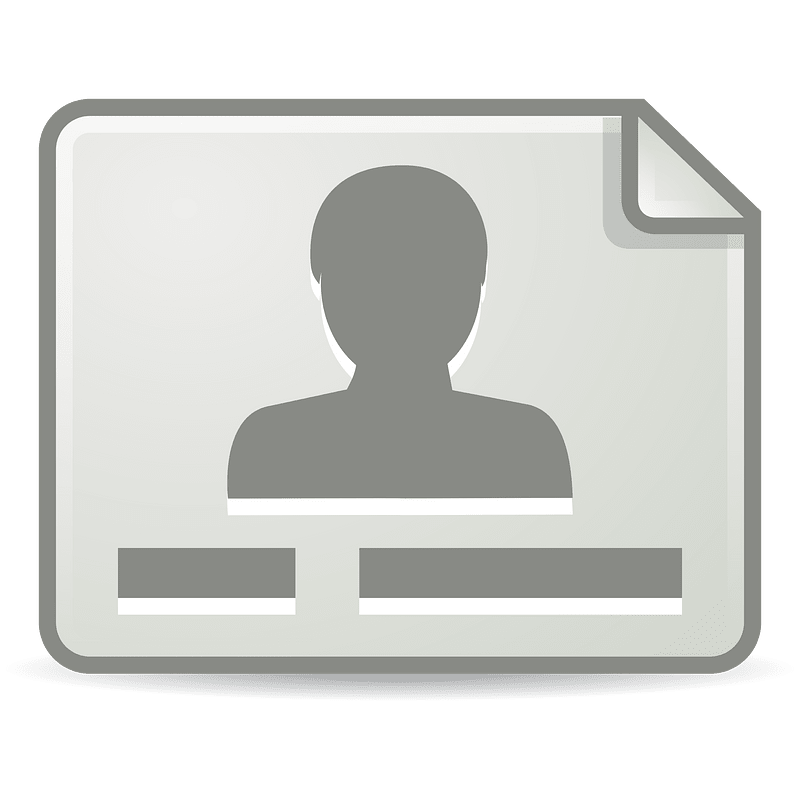 Rodentia Icons X Office Address Book icon. Free download transparent