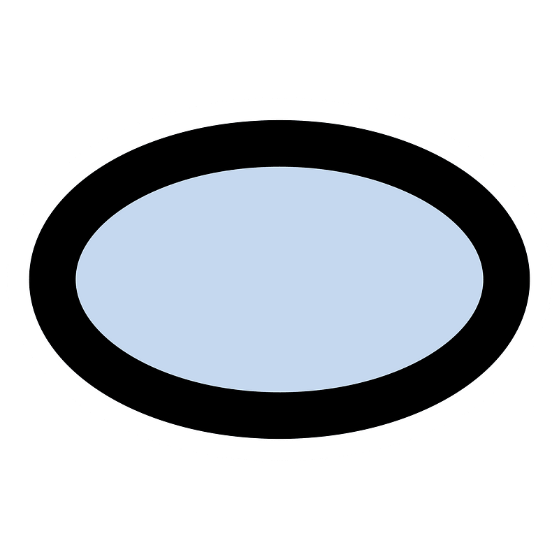 14 Ellipse icon. Free download transparent .PNG | Creazilla