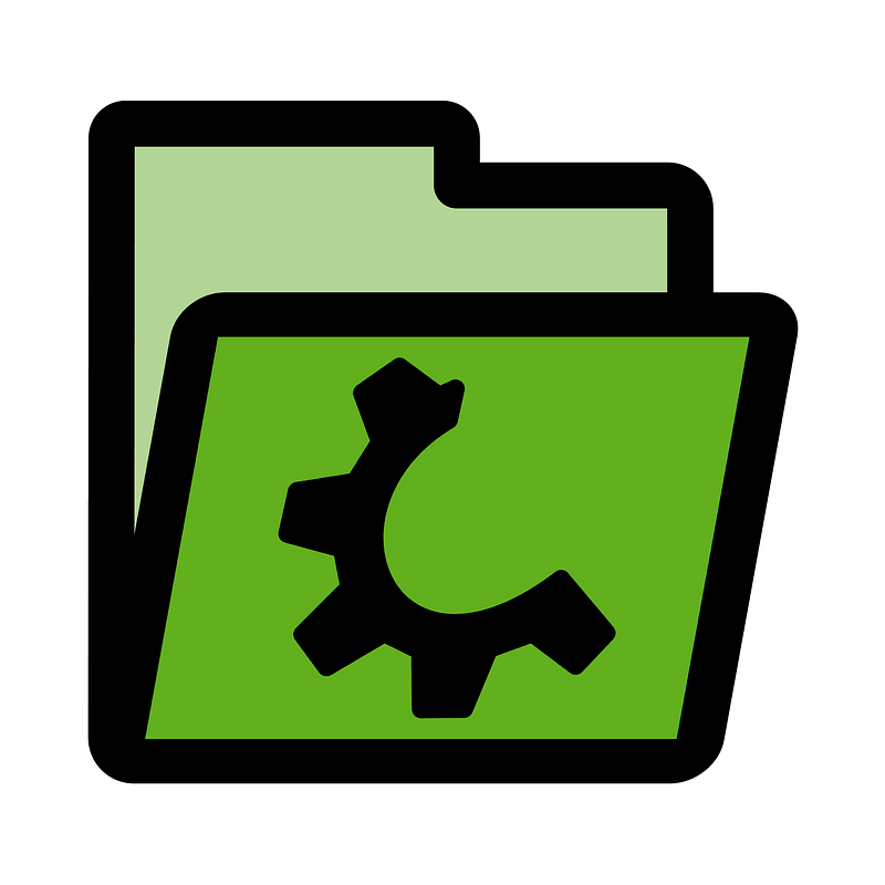 Folder Green icon. Free download transparent .PNG | Creazilla