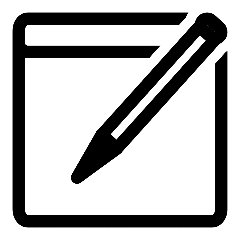 Form Edit icon. Free download transparent .PNG | Creazilla