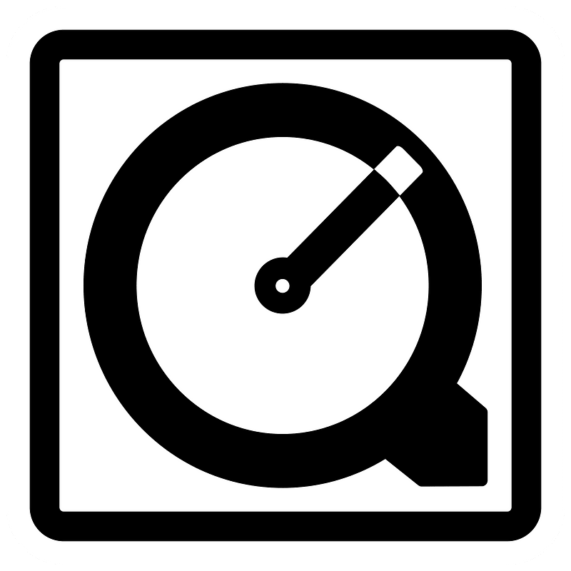 Quicktime icon. Free download transparent .PNG | Creazilla