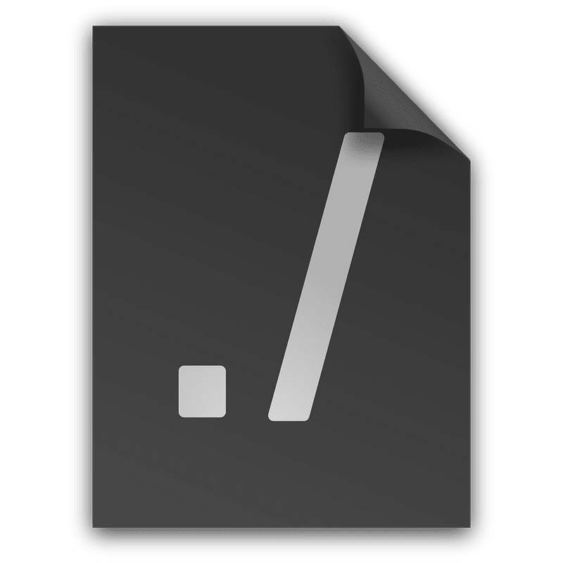 Matt Icons Application X Executable icon. Free download transparent