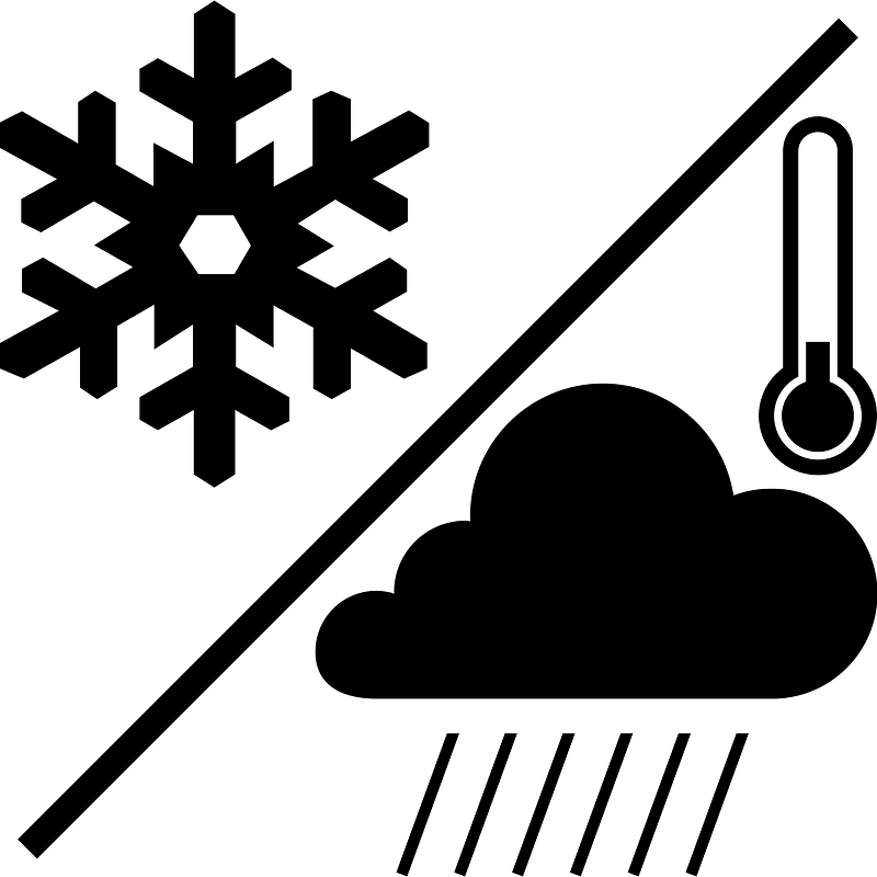 Cloud snow rain icon. Free download transparent .PNG Creazilla