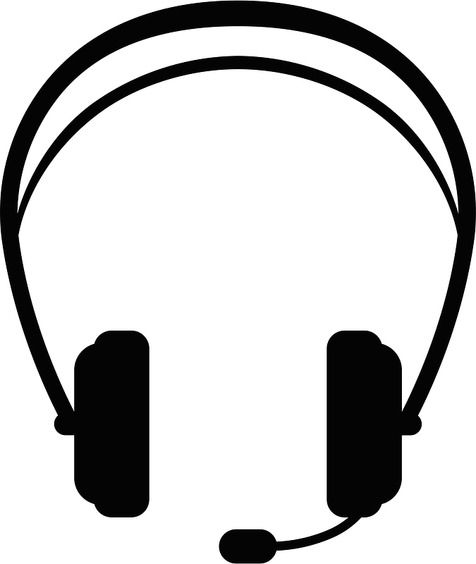 Headset icon. Free download transparent .PNG Creazilla