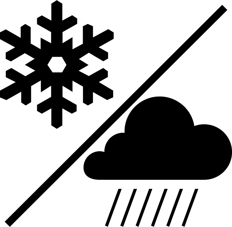 Snowflake rain icon. Free download transparent .PNG Creazilla