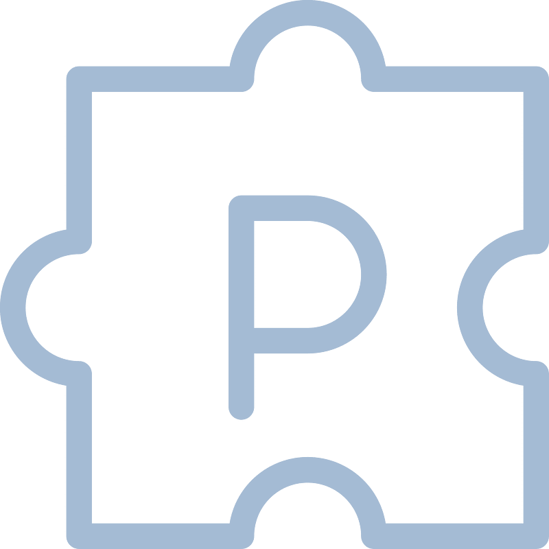 White puzzle piece icon. Free download transparent .PNG Creazilla