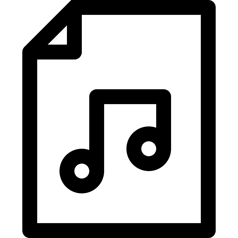 Music icon. Free download transparent .PNG Creazilla