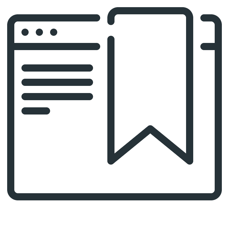 Bookmark icon. Free download transparent .PNG Creazilla