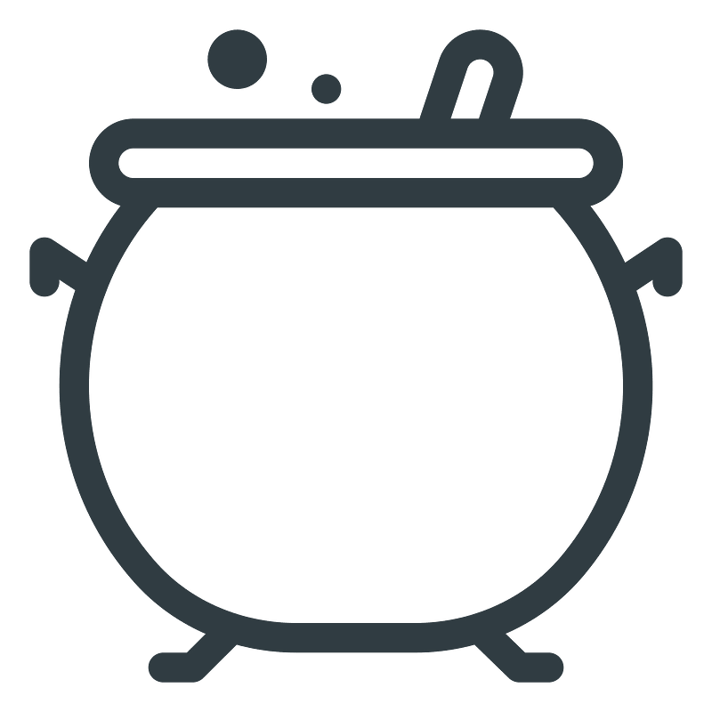 Cauldron icon. Free download transparent .PNG | Creazilla