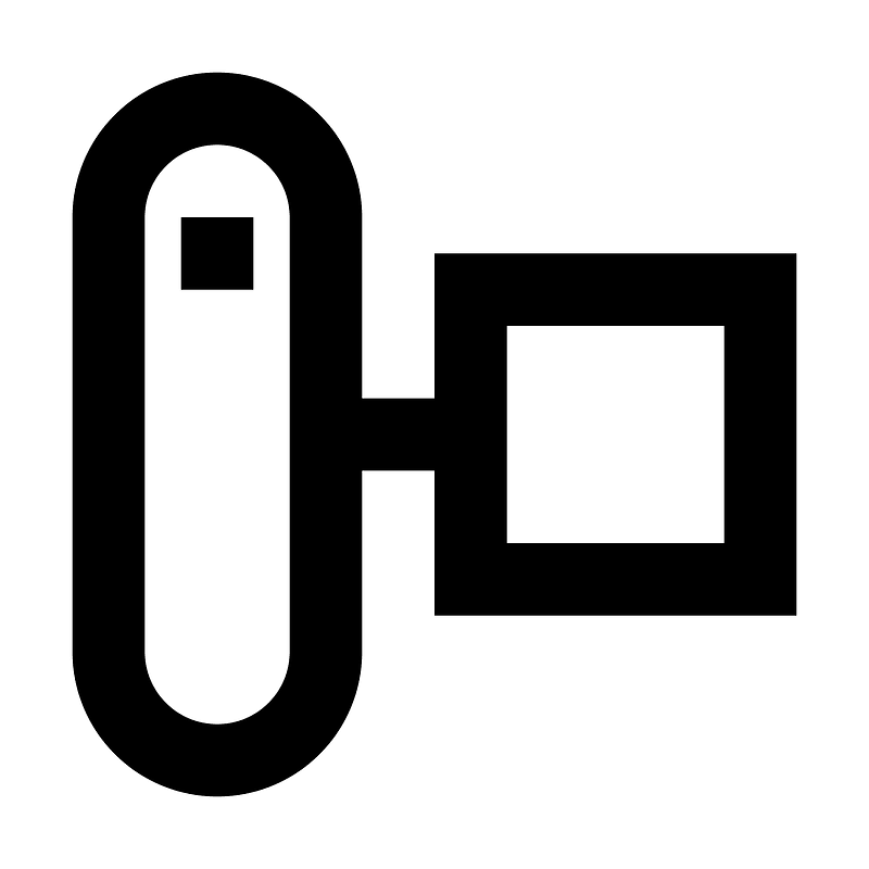 Camcorder icon. Free download transparent .PNG Creazilla