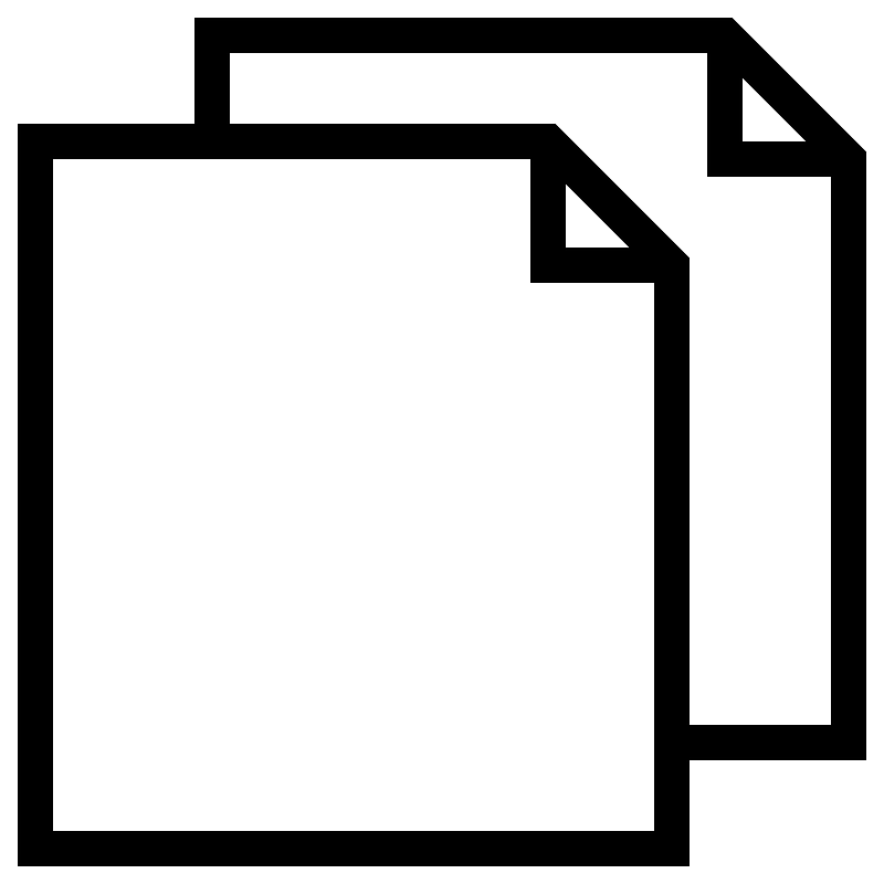 Copy icon. Free download transparent .PNG Creazilla