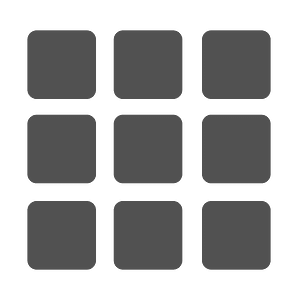 Grid icon. Free download transparent .PNG | Creazilla