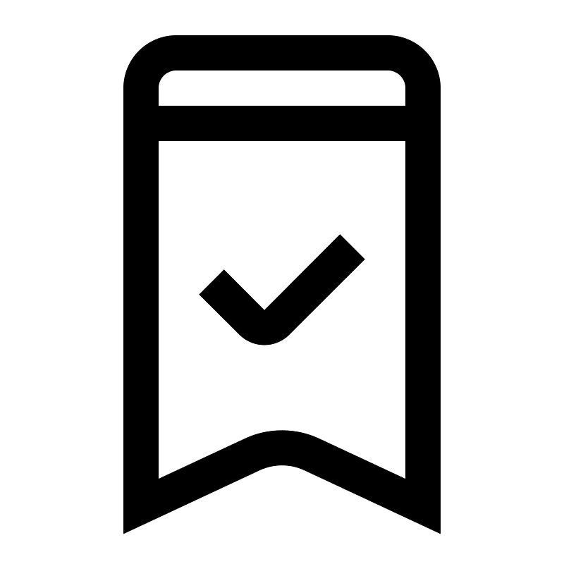 Bookmark icon. Free download transparent .PNG Creazilla