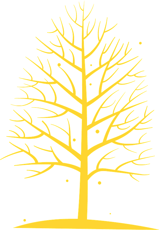 Winter Tree Silhouette Png