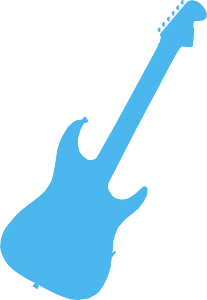 Bass Guitar silhouette - Free Vector Silhouettes | Creazilla