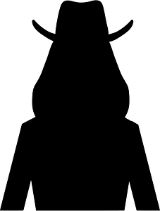 Cowgirl - Free vector silhouettes on creazilla.com