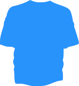 T Shirt silhouette - Free Vector Silhouettes | Creazilla