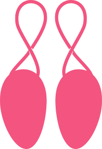 Ballet shoes silhouette - Free Vector Silhouettes | Creazilla