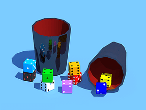 サイコロパック3dモデル 無料ダウンロード Creazilla