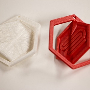 Fargo 3D Printing Ornament 3D модель