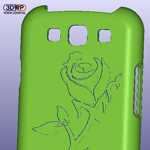 Samsung Galaxy S3 Rose Case modèle 3D