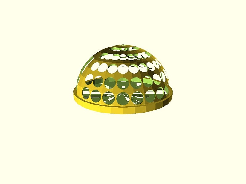 Customizable moss cage for aquarium Free 3d model on