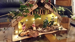 CHRISTMAS CRECHE 3D-malli