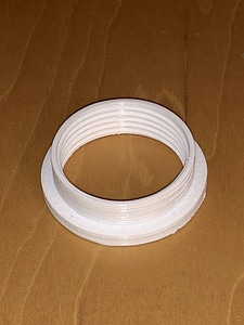 Modelo 3D de Ikea Lamp Threaded Lock-Ring