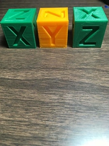 1 Inch Calibration cube - Free 3d model on creazilla.com